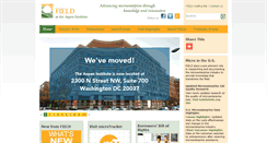 Desktop Screenshot of fieldus.org