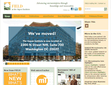 Tablet Screenshot of fieldus.org
